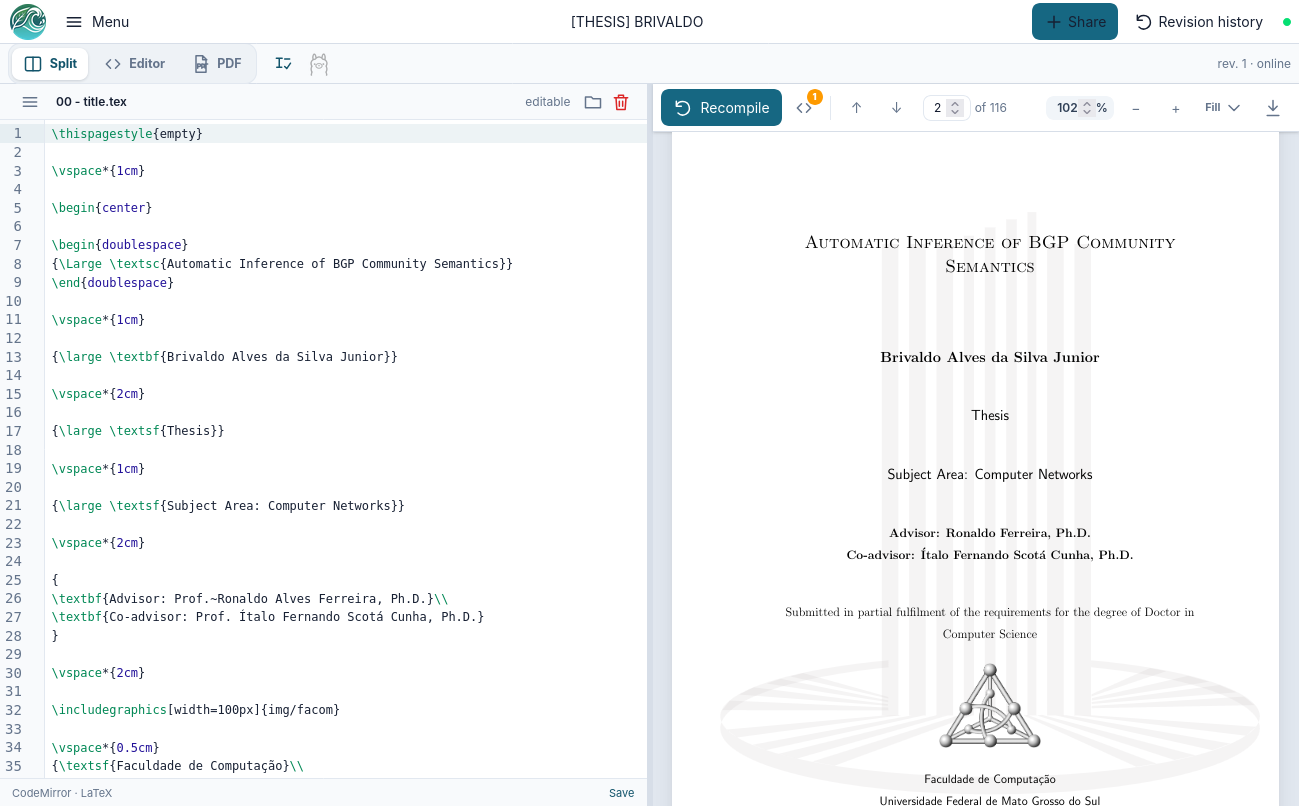 Editor + PDF
