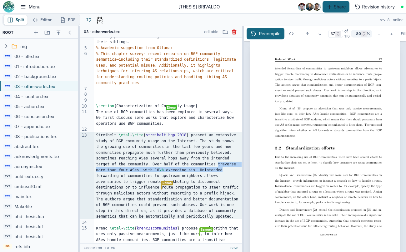Your LaTeX workspace, all in one place